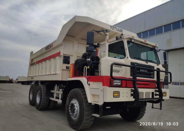 Weichai mining truck 105 tons 6×4