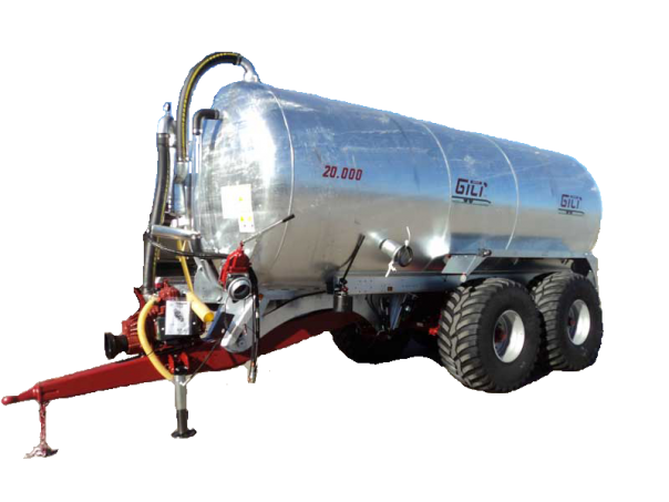 Two-axle tank trailer for liquid fertilizers Gili