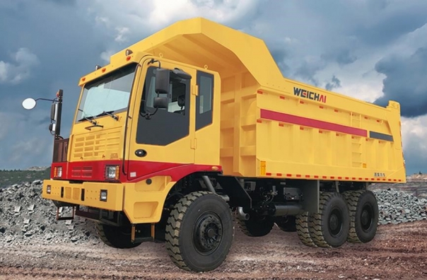 Weichai mining truck 90 tons 6×4