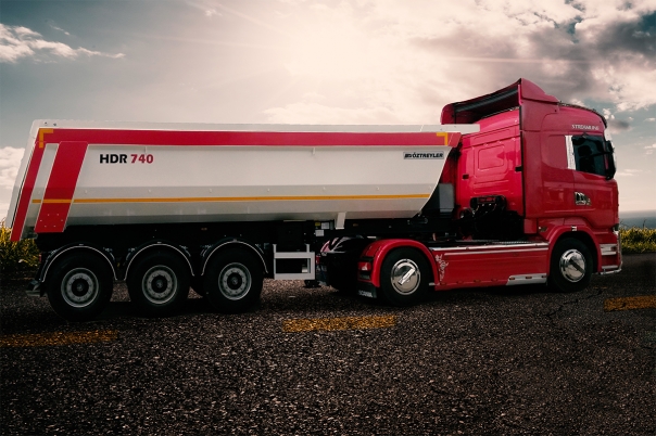 Dump truck OZTREYLER HDR 740