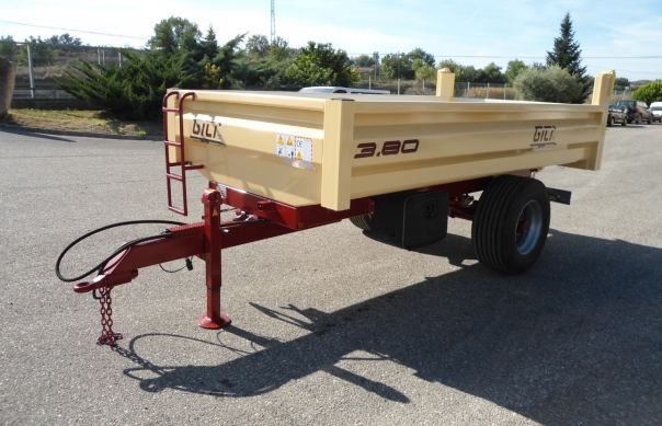 Прицеп одноосный промышленный Gili