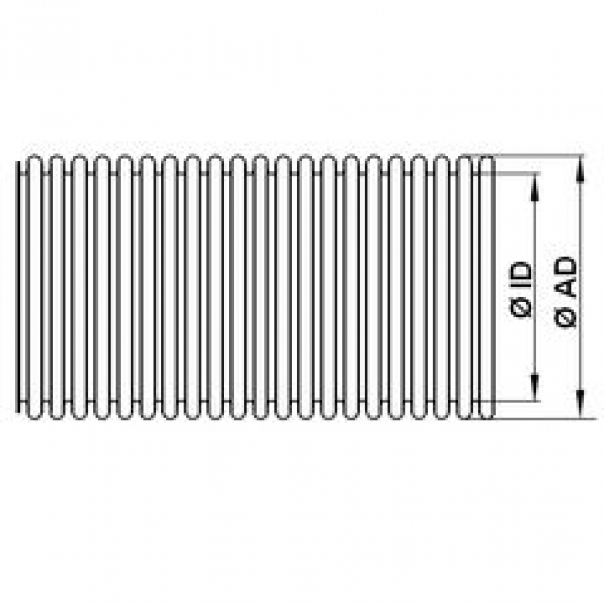 High pressure metal hose (KBO)