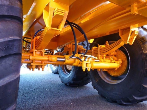 Agricultural trailer boat type Rigual.