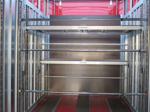 Semitrailer all-metal with lifting roof LeciTrailer