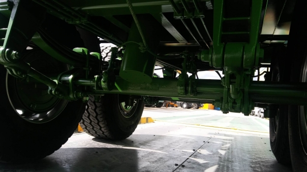 Agricultural trailer boat type Rigual.