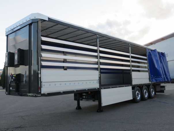 Полуприцеп тентованный с бортом LeciTrailer