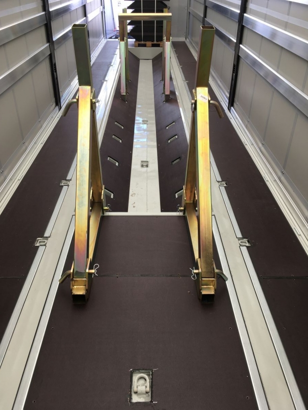 Полуприцеп тентованный для перевозки бухт LeciTrailer