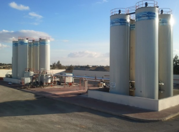 Резервуар для хранения битума Okur