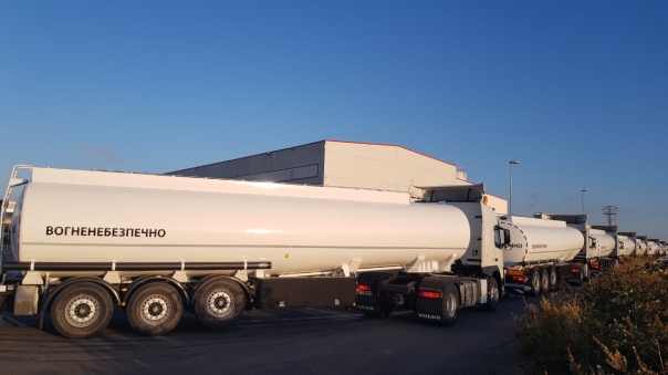 Бензовоз полуприцеп Indox, алюминиевый