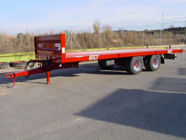 Прицеп-платформа двухосный Gili