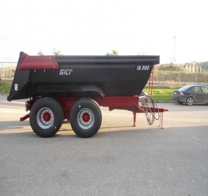Прицеп двухоосный промышленный Gili