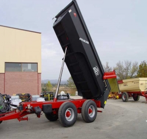 Прицеп двухоосный промышленный Gili