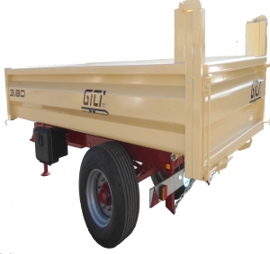 Прицеп одноосный промышленный Gili