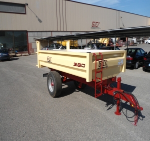 Прицеп одноосный промышленный Gili