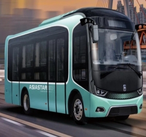 Электрический автобус AsiaStar JS6828GHBEV, 8 м
