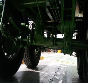 Agricultural trailer boat type Rigual.