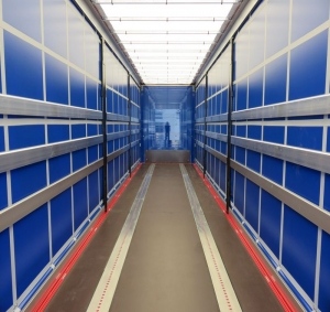 Tilt semi-trailer lightweight LeciTrailer