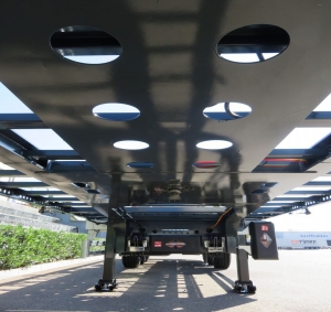 Платформа для котушок полегшена LeciTrailer