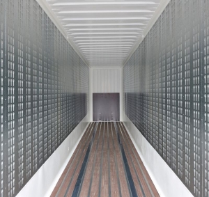 Semitrailer all-metal with adjustable beams LeciTrailer