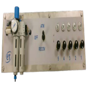 Pneumatic control unit