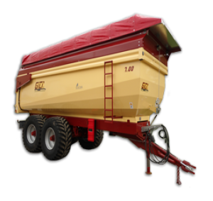 Two-axle boat-type trailer Gili
