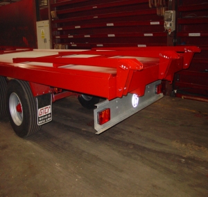 Прицеп-платформа двухосный Gili