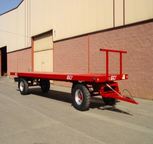 Прицеп-платформа двухосный Gili