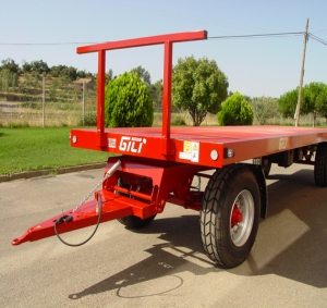 Прицеп-платформа двухосный Gili
