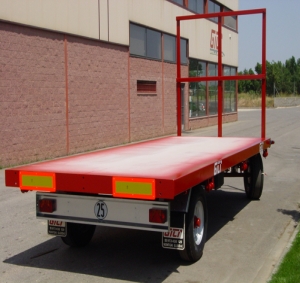 Прицеп-платформа двухосный Gili